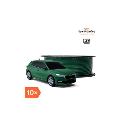 Prusament PLA Emerald Green 1kg (NFC) - Multipack 10 pcs