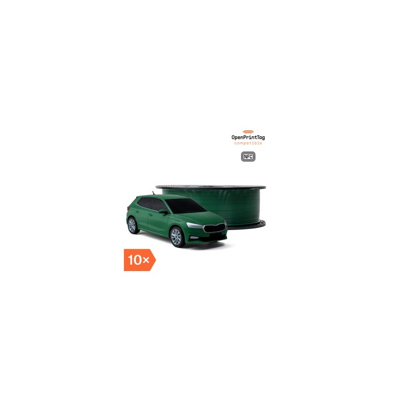 Prusament PLA Emerald Green 1kg (NFC) - Multipack 10 pcs