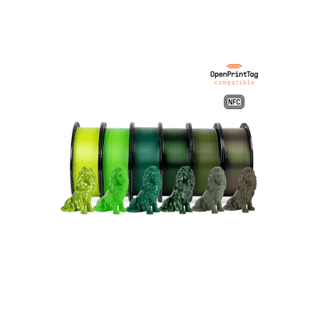 Prusament PLA Greenscale Bundle 5+1 FREE