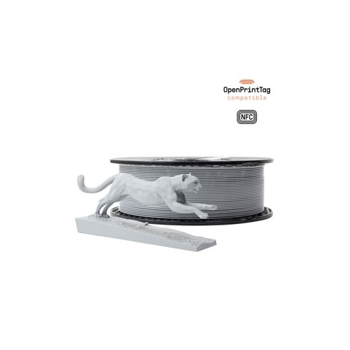 Prusament PLA High Speed Gravity Grey 1kg (NFC)
