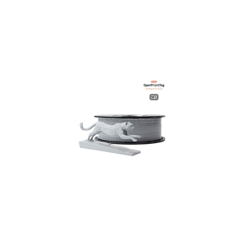 Prusament PLA High Speed Gravity Grey 1kg (NFC)