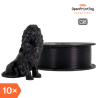 Prusament PLA Jet Black 1kg (NFC) - Multipack 10 pcs