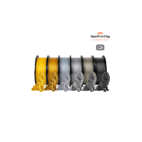 Prusament PLA Metallic Bundle 5+1 FREE