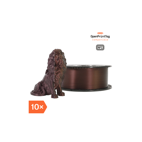 Prusament PLA Mystic Brown 1kg (NFC) - Multipack 10 pcs