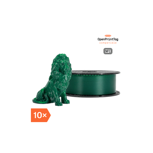 Prusament PLA Opal Green 1kg (NFC) - Multipack 10 pcs