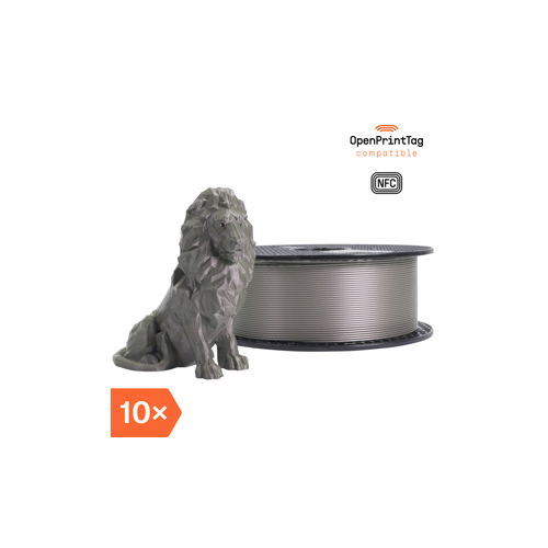 Prusament PLA Pearl Mouse 1kg (NFC) - Multipack 10 pcs