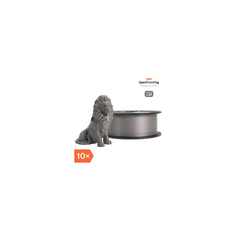 Prusament PLA Pearl Mouse 1kg (NFC) - Multipack 10 pcs