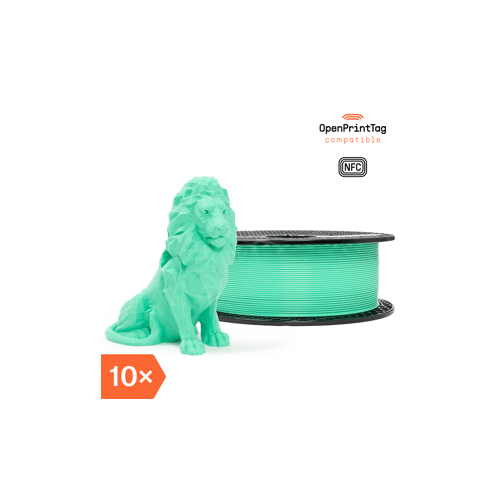 Prusament PLA Prusa Pro Green 1kg (NFC) - Multipack 10 pcs