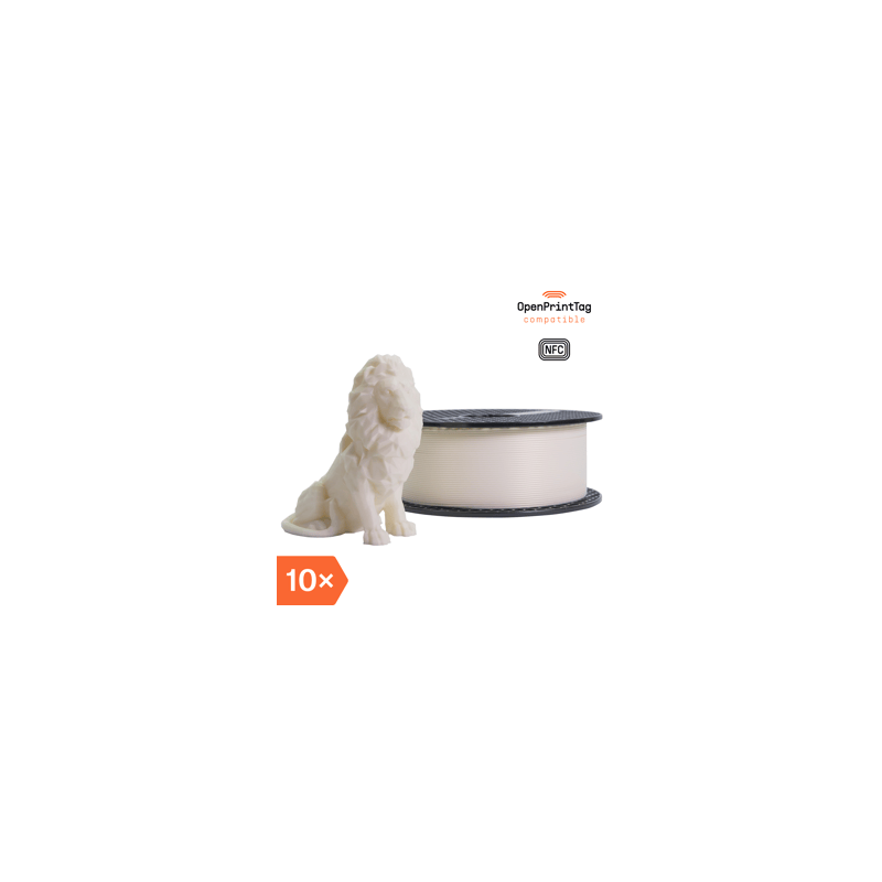 Prusament PLA Vanilla White 1kg (NFC) - Multipack 10 pcs