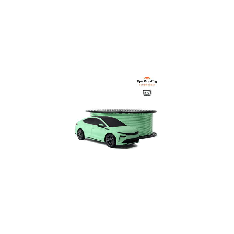 Prusament PETG Electric Green 1kg (NFC)