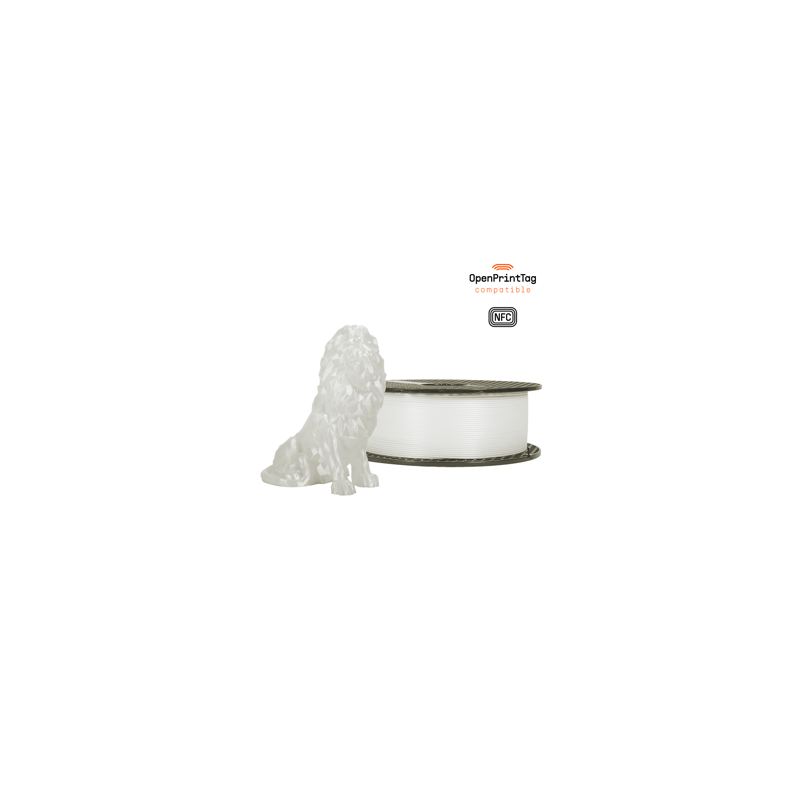 Prusament PLA Blend Pearl White 1kg (NFC)