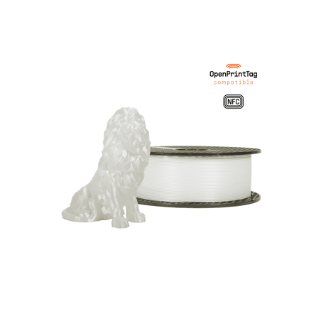 Prusament PLA Blend Pearl White 1kg (NFC)