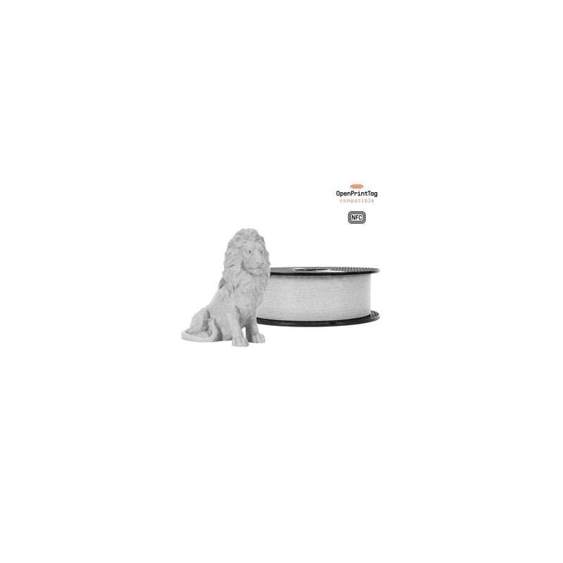 Prusament PLA Marble Grey 1kg (NFC)