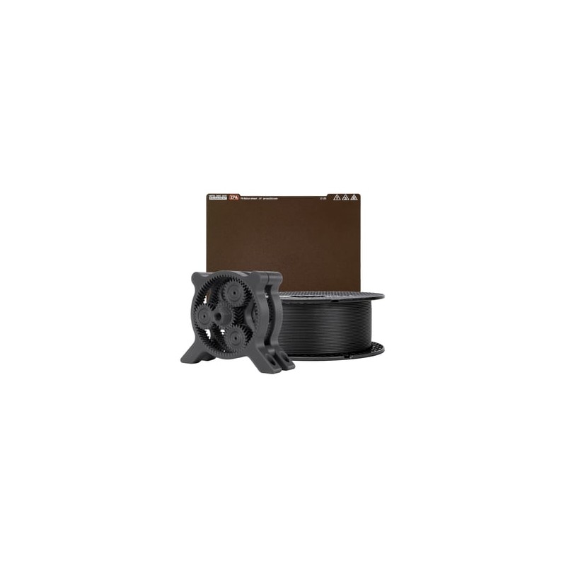 Prusament PA11-CF (NFC) + Płyta pokrywana proszkowo - PA Nylon BUNDLE