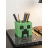 Przybornik na biurko Minecraft Creeper - Organizer 3D