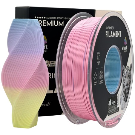 Filament SILK PLA Rainbow Light Smart Print | Błysk