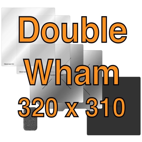 Double Wham Kit podkładka adhezyjna 320 mm x 310 mm / 12.6” x 12.2” | Sklep Outlet3d.eu