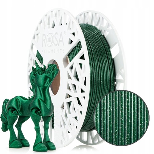 ROSA 3D PLA GALAXY Emerald Green 1,75mm 0,5kg