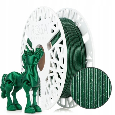 ROSA 3D PLA GALAXY Emerald Green 1,75mm 0,5kg